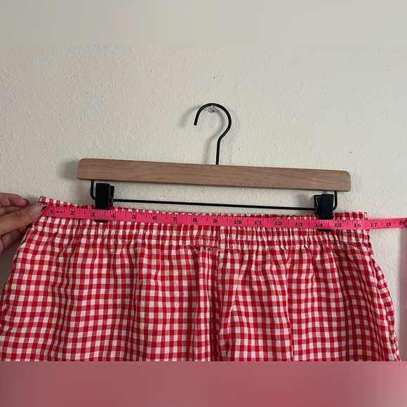Princess Polly Gingham Shorts | Red and White | Size US 12 - Picture 5 of 5